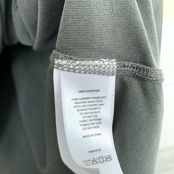 LuLaRoe Rise Brave Graphic Workout Tee Gray Activewear Casual Womens Medium - Picture 6 of 6